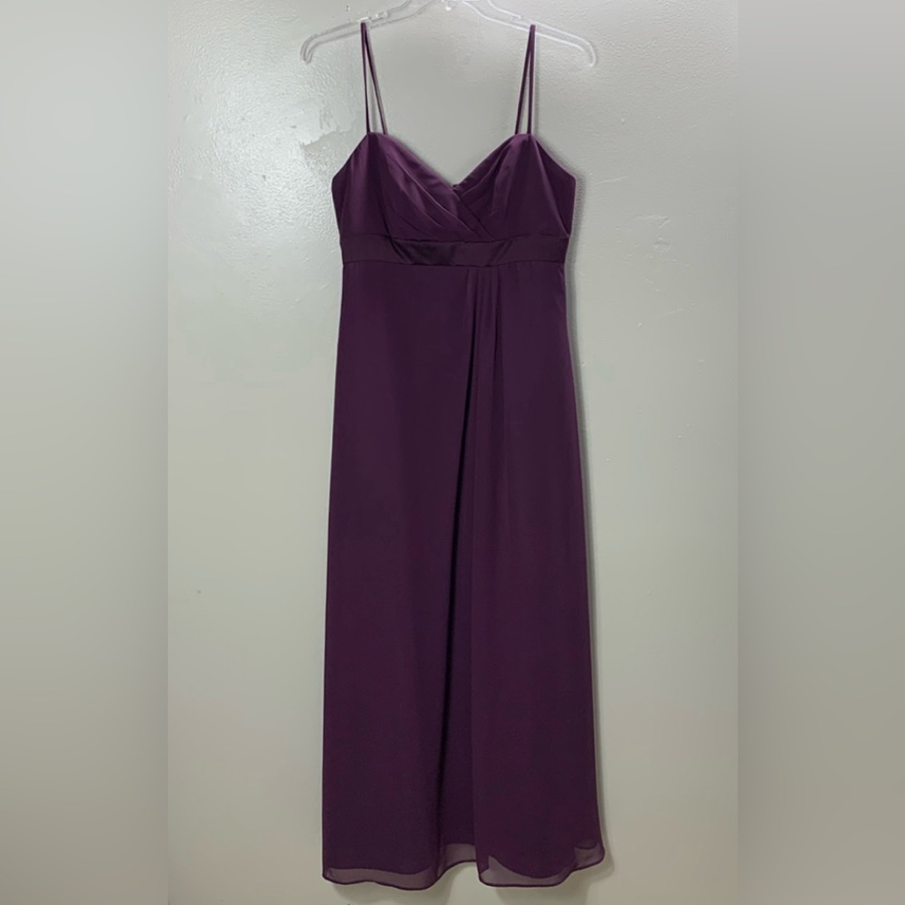 Alfred Angelo formal dress spaghetti strap maxi women’s 14